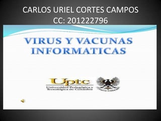 CARLOS URIEL CORTES CAMPOS
       CC: 201222796
 