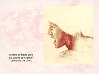 Estudio de figura para “ La batalla de Anghiari” Leonardo Da Vinci.