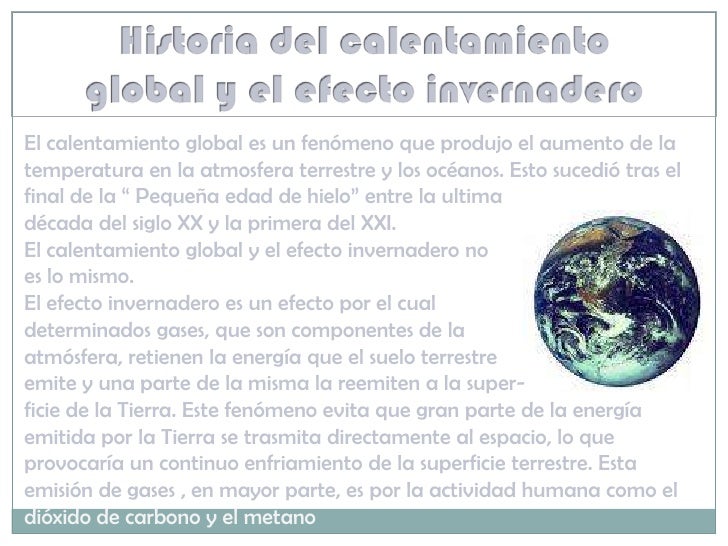 Textos Informativos Sobre El Calentamiento Global es.slideshare.net