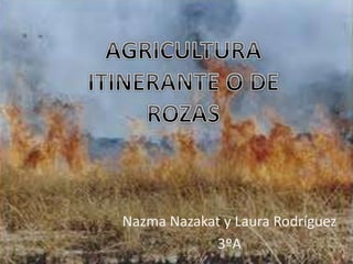 Nazma Nazakat y Laura Rodríguez
3ºA
 