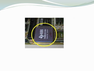 COMPONENTES DE LA TARJETA MADRE