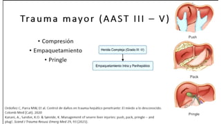 Comprehensive Overview of Hepatic Trauma Management in Venezuela | PPTX