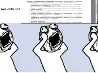 Mis deberes
 