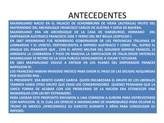                ANTECEDENTES