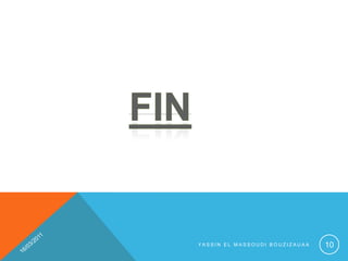 Navegadores soportados: Internet Explorer, Mozilla Firefox, Safari, K-Meleon , Opera, Google Chrome, etc.09/03/2011YASSIN EL MASSOUDI BOUZIZAUAA4CHATGoogle Gmail se puede acceder a través de una interfaz web en el sitio. La interfaz web es capaz de soportar llamadas de voz y webcam, si el cliente de Google Talk está funcionando en segundo plano. Todos los mensajes se archivan en la sección Chats.