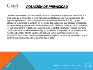 Gmail está disponible para dispositivos móviles.