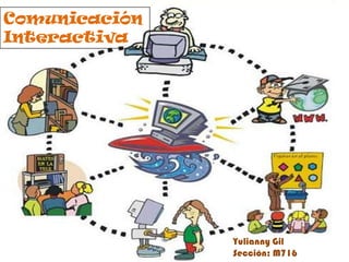 Comunicación
Interactiva

Yulianny Gil
Sección: M716

 