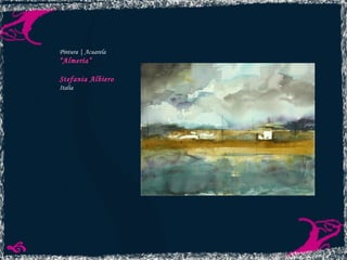Pintura | Acuarela “ Almería” Stefania Albiero Italia 