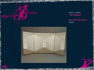 Pintura | Acrílico “ Dos Bloques” Juan Antonio Blanc España 