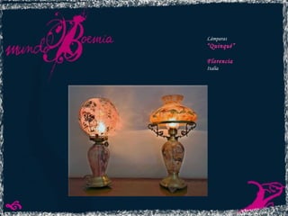 Lámparas “ Quinqué” Florencia Italia 
