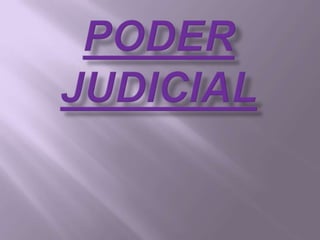 PODER JUDICIAL 