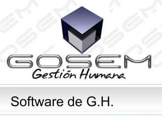 Software de G.H. 