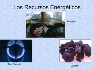 Los Recursos Enérgéticos Gas Natural Carbón Petróleo 