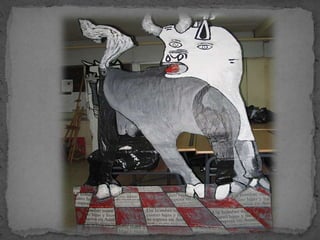 GUERNICA,DECORADO TEATRO