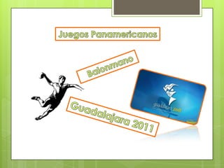 Juegos Panamericanos   Balonmano Guadalajara 2011 