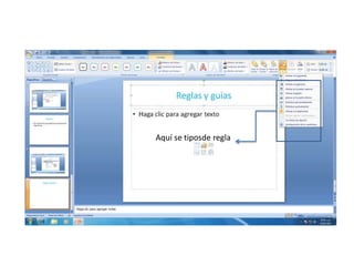 Aquí se tiposde regla
 