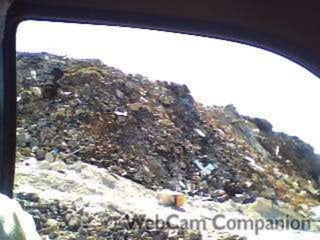 Escombrera ilegal en las canteras del Barranco de La Torre