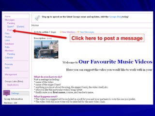 Click here to post a message 