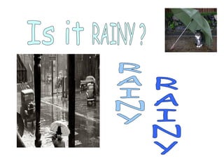 Is it RAINY RAINY RAINY ? 
