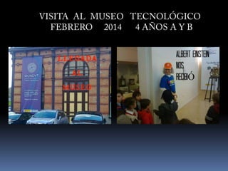 VISITA Y TALLER EN EL MUSEO TECNOLÓGICO DE MADRID