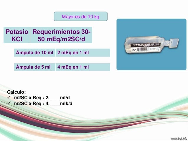 Líquidos y electrolitos en pediatria