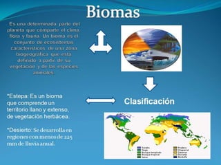 Gestion ambiental(biomas)