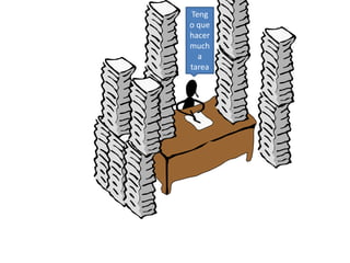 Teng 
o que 
hacer 
much 
a 
tarea 
 