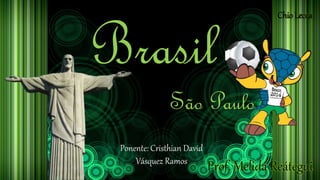 Chio Lecca
Prof. Melida Reátegui
Brasil
São Paulo
Ponente: Cristhian David
Vásquez Ramos
 