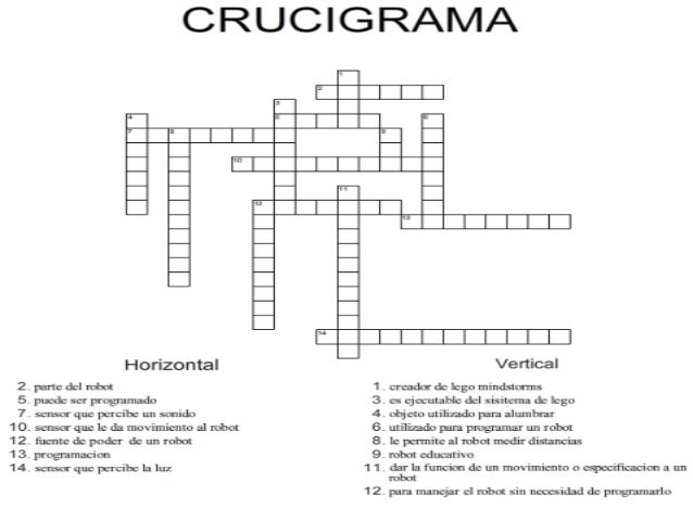 Resultado de imagen para crucigrama