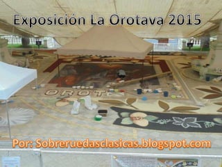 Exposición La Orotava 2015