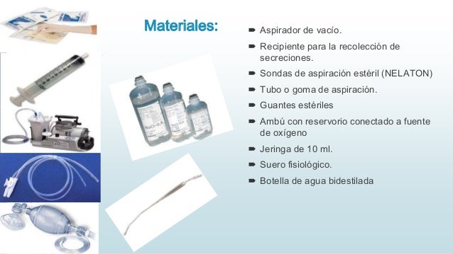 Resultado de imagen para aspiracion de secreciones