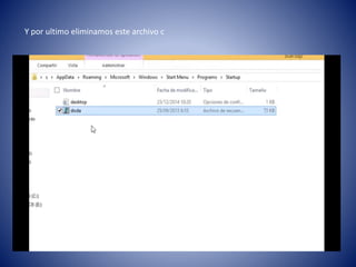 Y por ultimo eliminamos este archivo c
 
