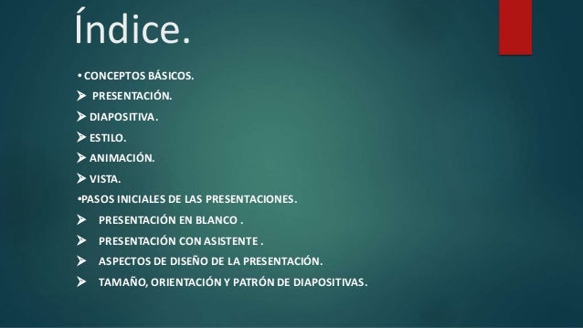 presentaciones electronicas