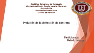República Bolivariana de Venezuela
Ministerio del Poder Popular para la Educación
Universitaria
Universidad Fermín Toro
Escuela de Derecho
 