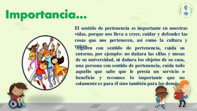 Resultado de imagen para importancia del sentido de pertenencia