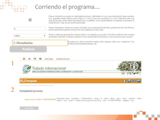 Corriendo el programa…
1
2
 