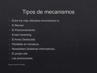 Gustavo Cajas IDE - 0414681
 