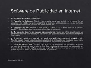 Gustavo Cajas IDE - 0414681
 