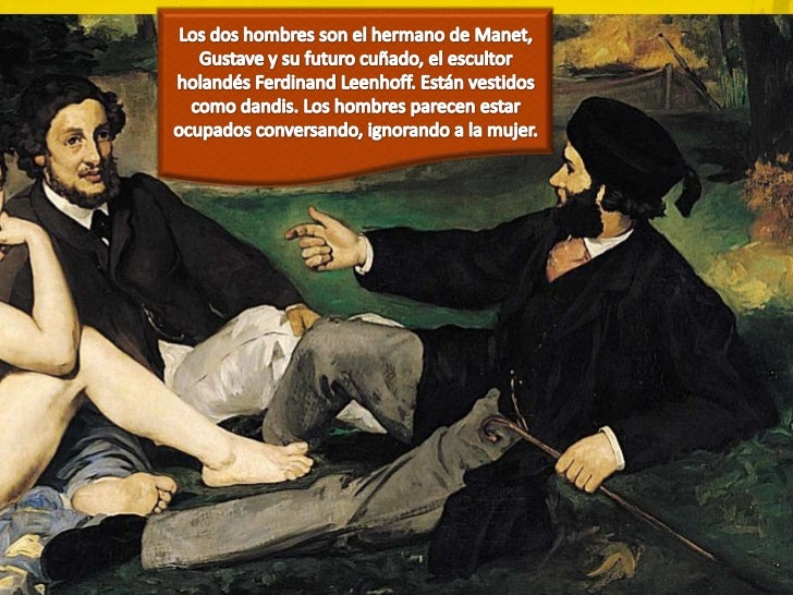 Resultado de imagen de almuerzo sobre la hierba hermano manet