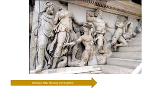 Relieves Altar de Zeus en Pérgamo 
 