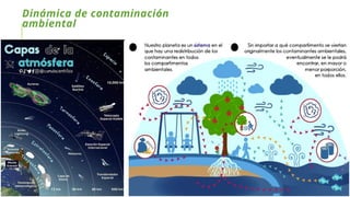5
Dinámica de contaminación
ambiental
 