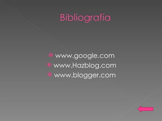 www.google.com www.Hazblog.com www.blogger.com 