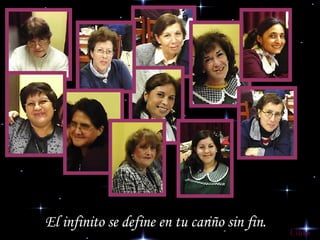 El infinito se define en tu cariño sin fin. Lilito 