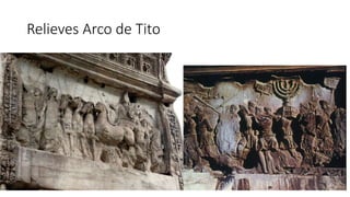 Relieves Arco de Tito 
 