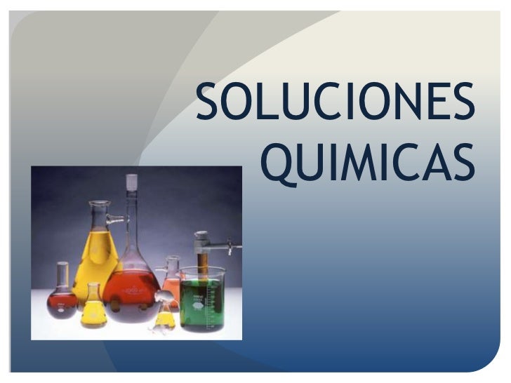 Soluciones Quimicas