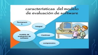 EVALUACION DE SOFTWARE EDUCATIVO
 