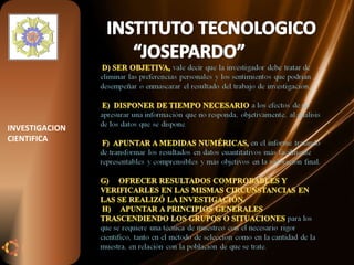 INVESTIGACION CIENTIFICA 