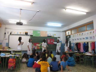 Educación Sanitaria Bucodental en la Escuela IES Santa Bárbara