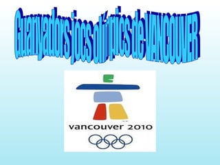 Guanyadors jocs olímpics de VANCOUVER 