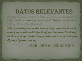 Todo diámetro intercepta a la circunferencia 